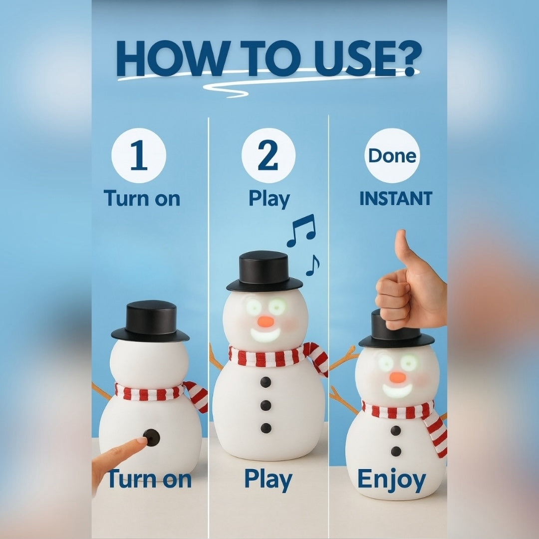 Animated Talking/Singing/Joking Snowman